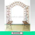 Outdoor Furniture Durable Metal Garden Arch with Gate